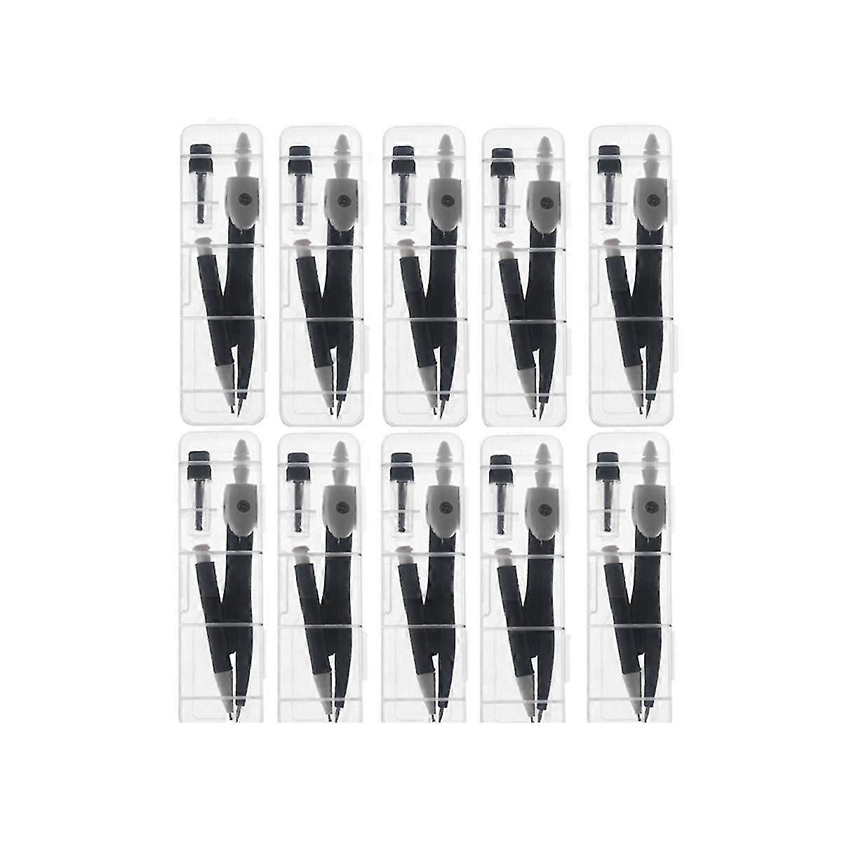 20 Pcs Math Compass Set School Office Drawing Maths Geometry Learning Tools Students Gift Prize