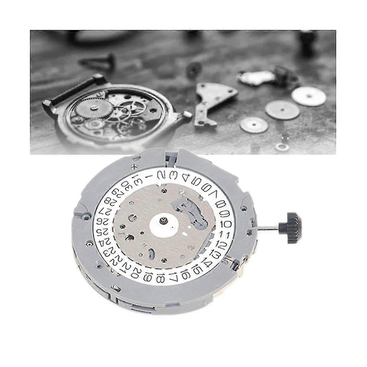 Os80 Movement 3 O'clock Calendar Six-hand 6.9.12 Small Second Quartz Movement Replacement For Miyot