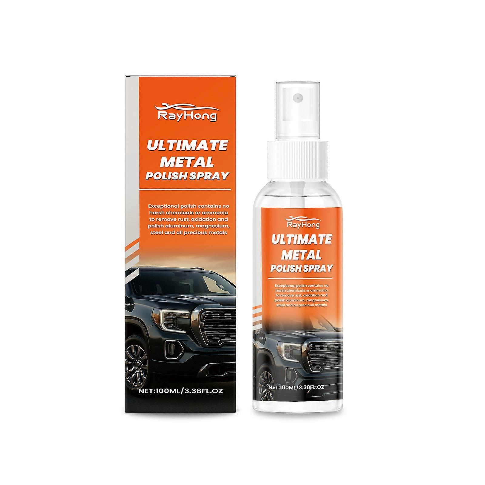 Rayhong Car Metal Rust Remover, Gentle Cleaning, Polishing, Decontamination, Maintenance And Anti-Rust Agent For Car Metals