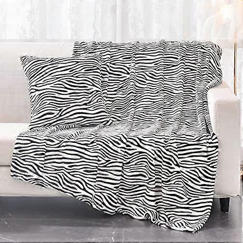 The  Cheetah Print Super Soft And Comfortable Flannel Wool Blanket Is Suitable For The  And Living Room-150x200cm