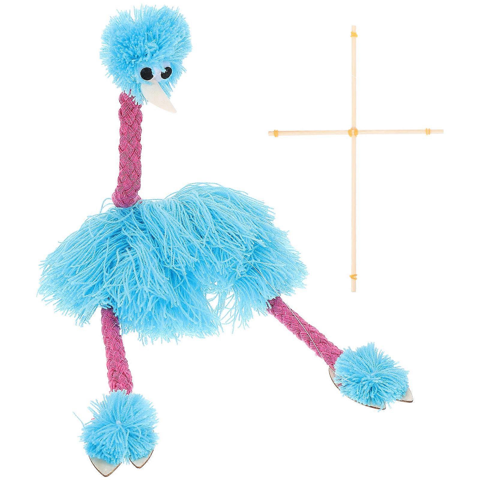 Ostriches Puppet Toy for Playing Interactive Marionette for Kids