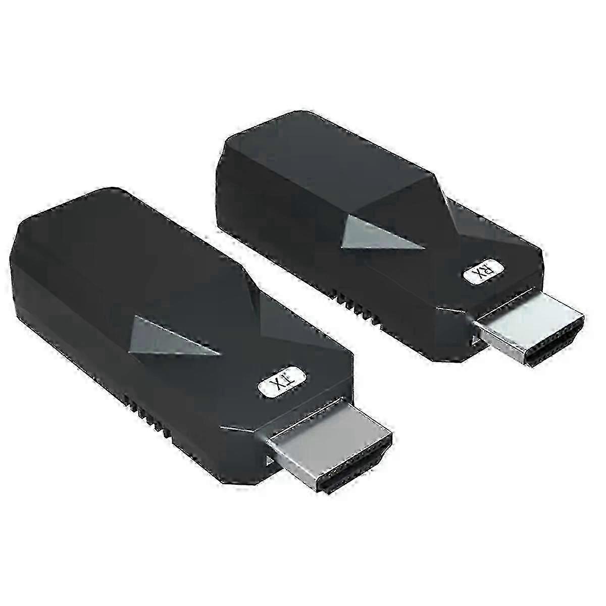 Wireless HDMI Transmitter and Receiver 50M 1080P 60Hz for Streaming Compatible with TV PC Projectorq