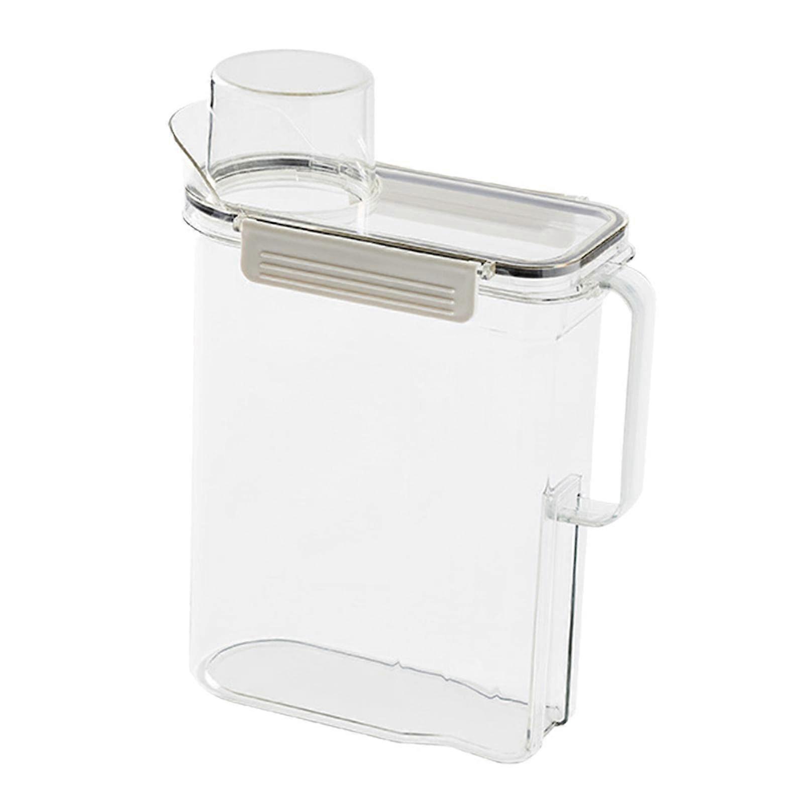 Storage Box for Organizing Laundry with Lids, Soap Dispenser Holder, Large Capacity, Durable Plastic, Multi-Use Design