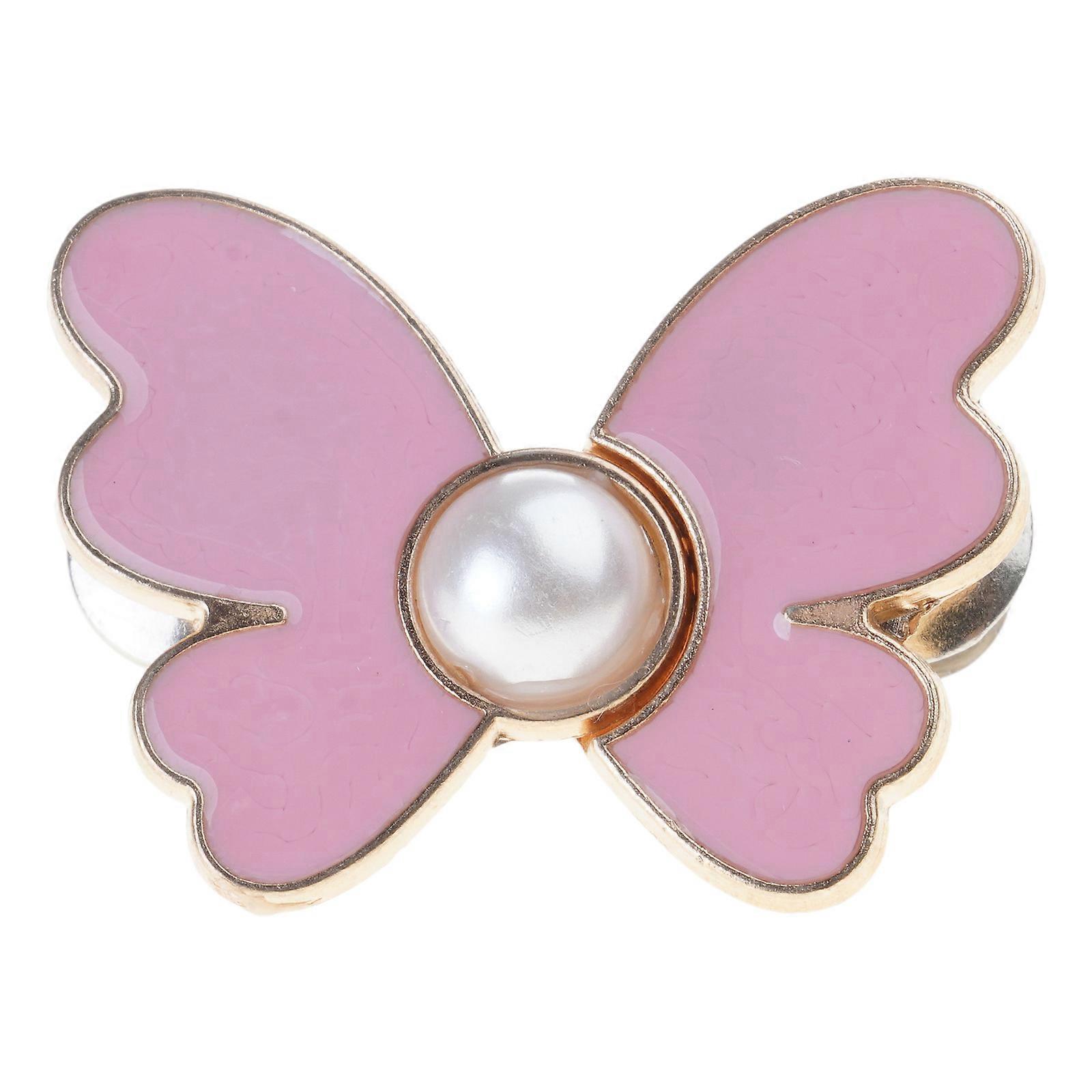 Quick Releases Butterfly Waist Buckles Without Tool Need Sturdy Alloy Clasps for Travel Accessory  Pink