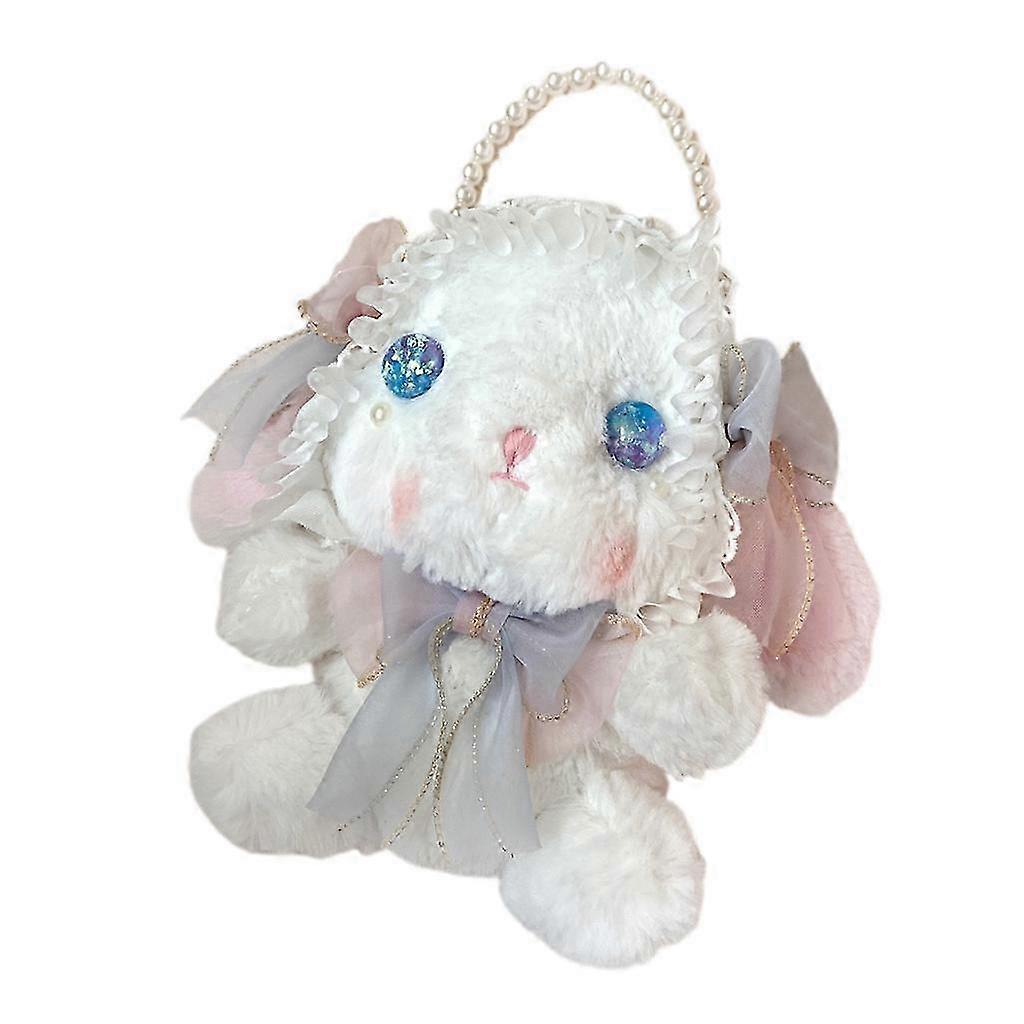 Kawaii Style Bunny Bag for Doll with Cartoon Character and Soft Texture