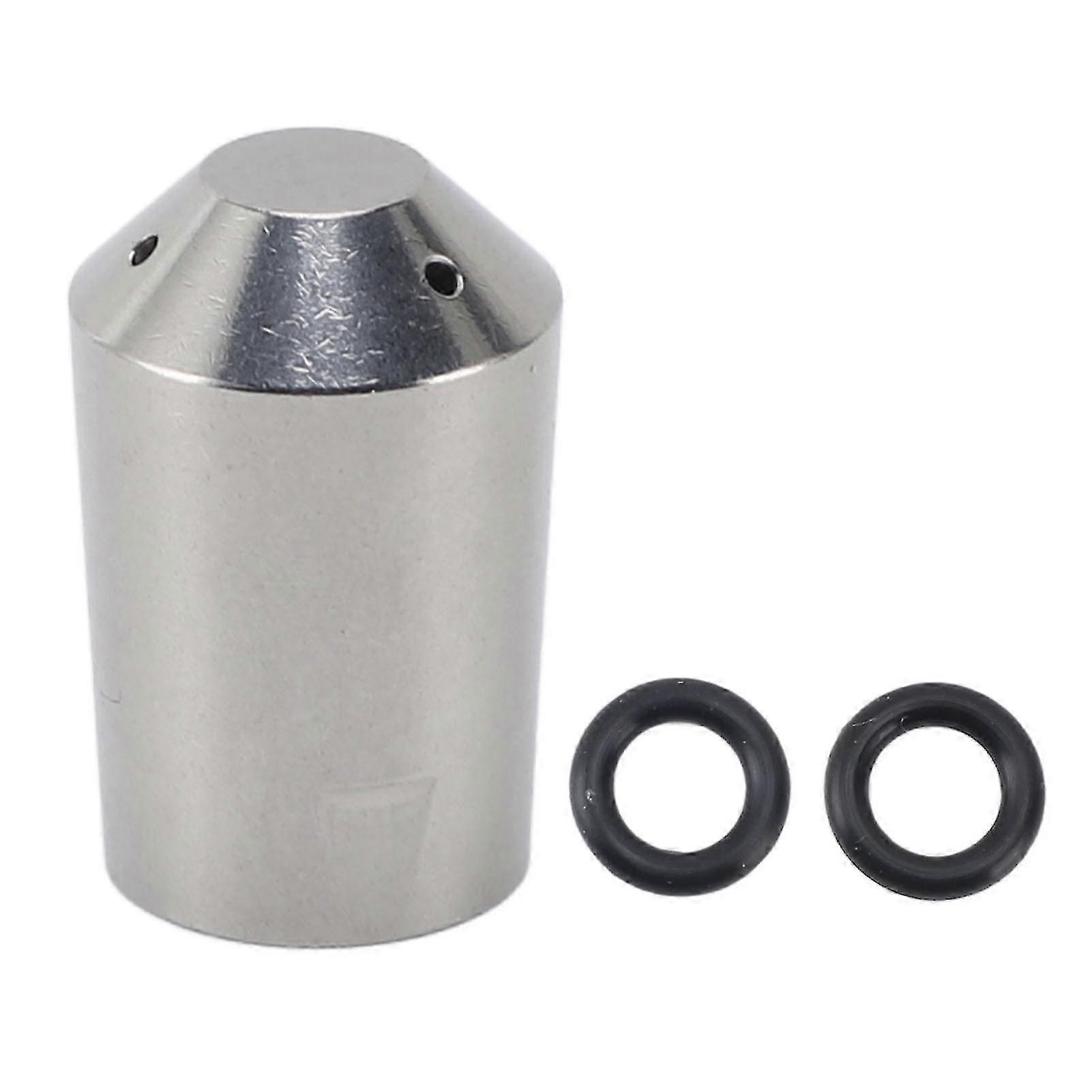 Coffee Machine Nozzle Stainless Steel Milk Foam Spout Replacement Steam Wand Tip for Rancilio Three Hole z