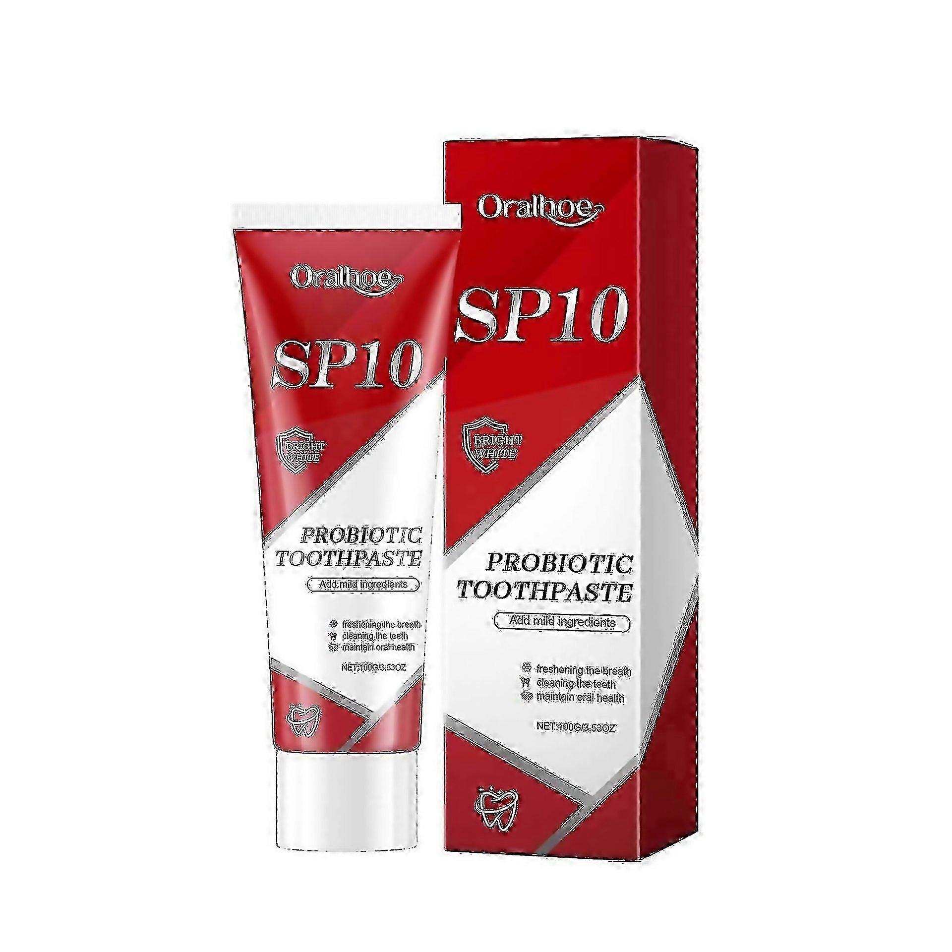For Sp10 Probiotic Toothpaste Fresh Breath Sp10 Ultra Whitening Toothpaste Reduce Tooth Stains Deep