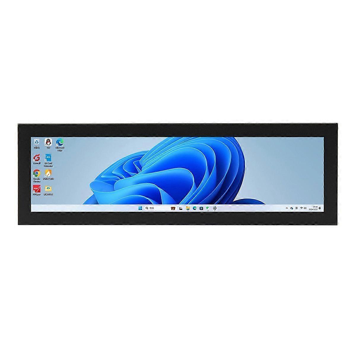 8.8inch Display 1920x480 Stretched Bar IPS LCD Panel -Compatible Micro-USB 60Hz MIPI Driver Board fo