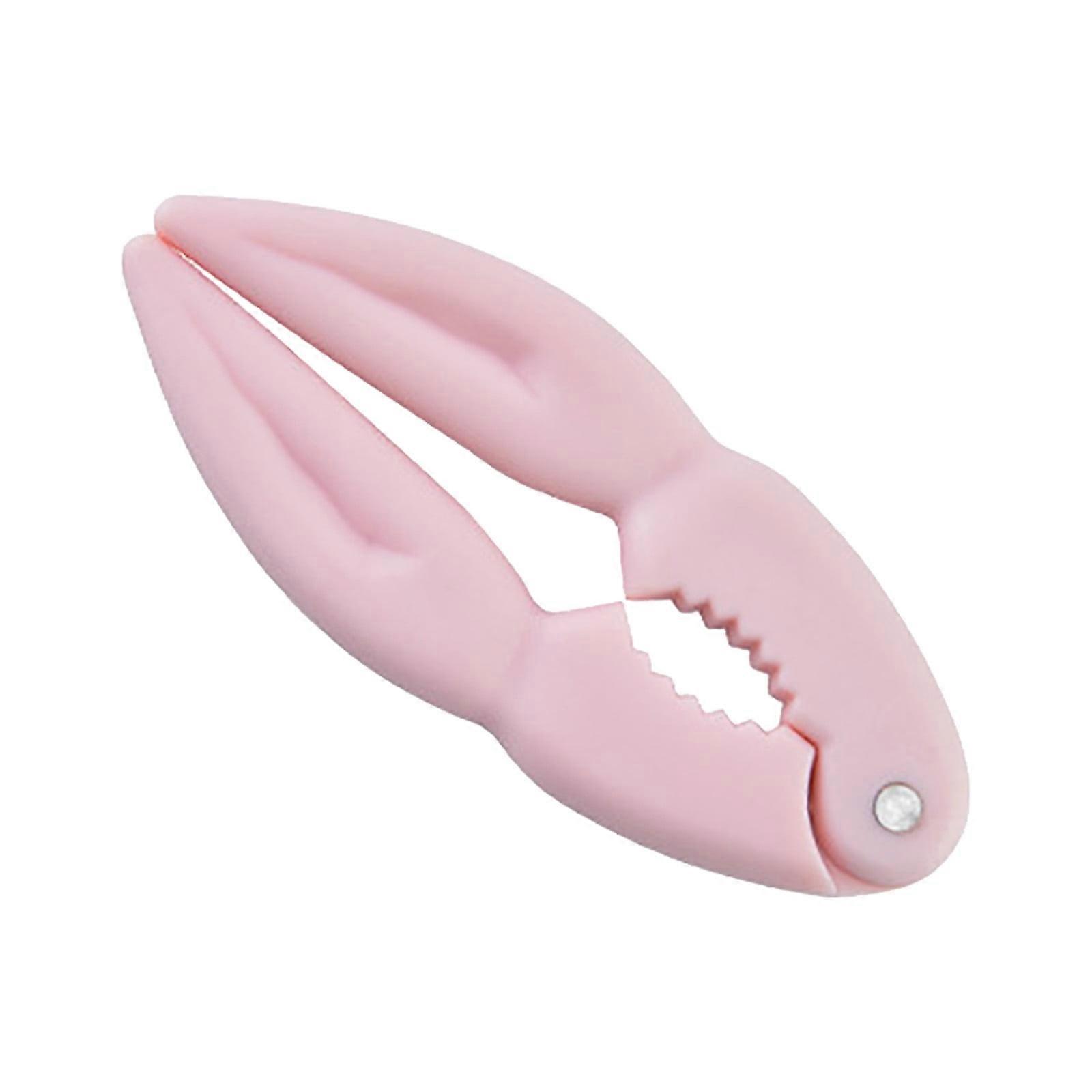 Peeler Clearance, Nutcracker Walnut Holder Crab Leg Cracker Tool - Compatible with Lobster and Snow Crab, Pink, 1X Clamp