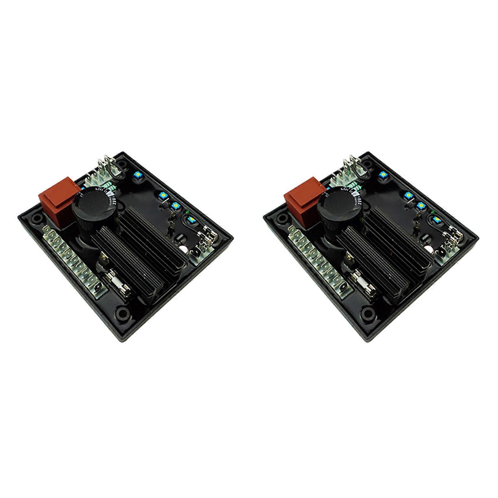 2X AVR R438 Automatic Voltage Regulator Alternator Stabilizer Fit for Leroy Somer Generator