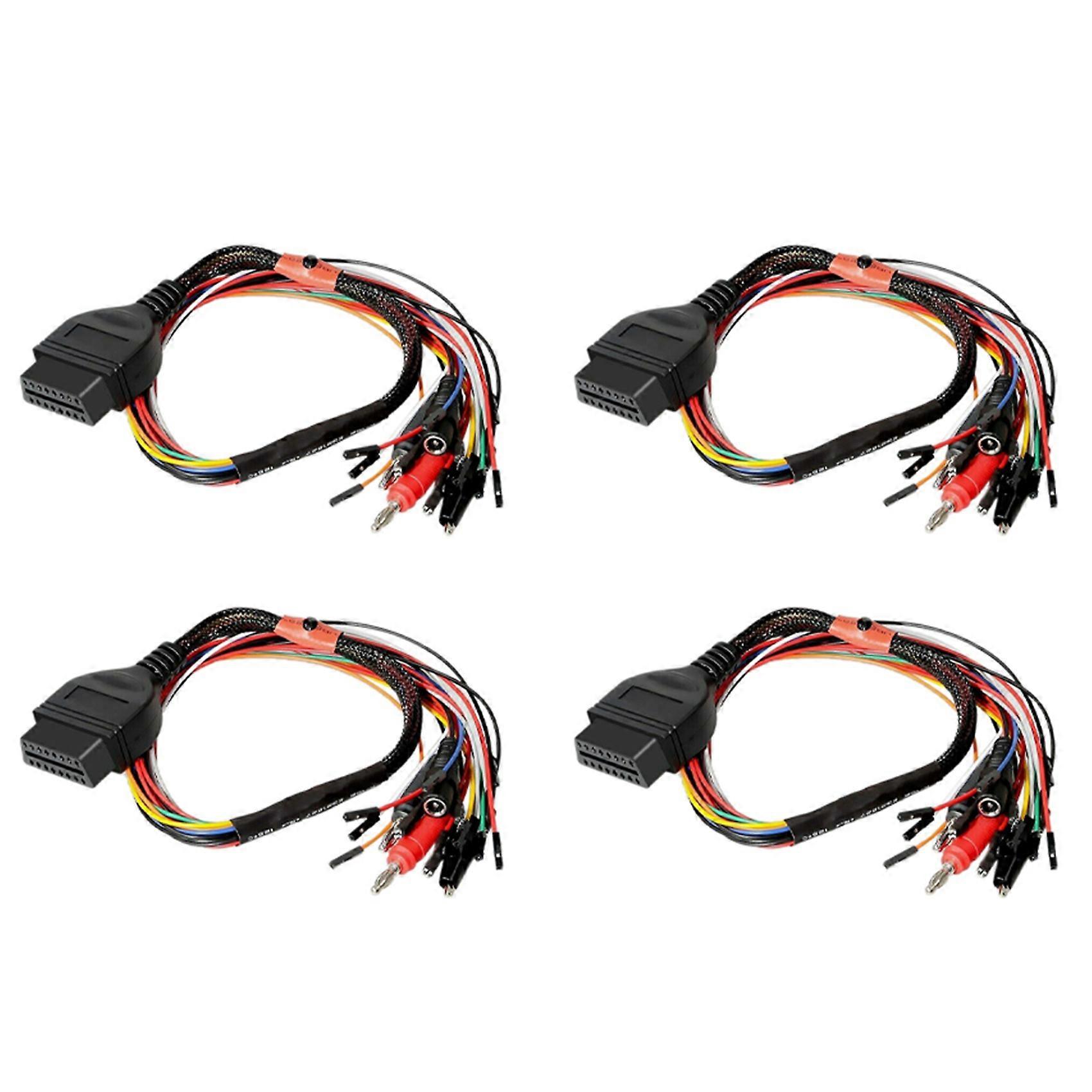 4X Car MPPS V18 Version V18.12.3.8 Breakout Tricore Cable ECU Programming Multi-Connector OBD 16PIN Bench Pinout Cable