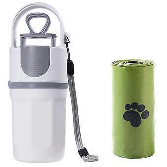 Advanced Dog Waste Collection Device Portable And Ergonomic For Small Dog Enthusiasts Garbage Grabber  white red