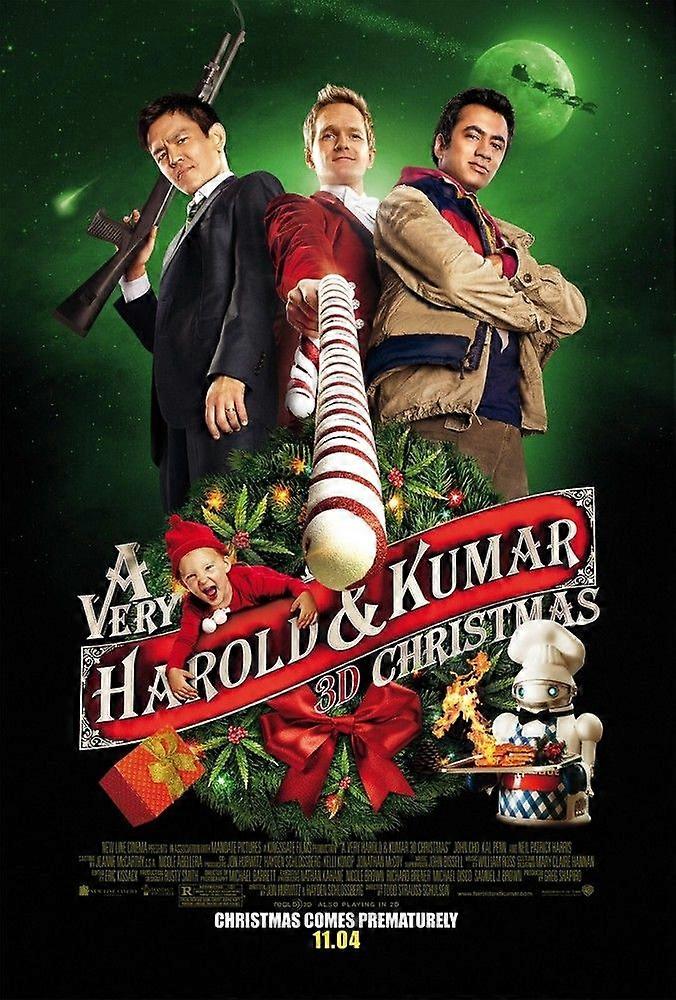 A Very Harold Kumar ChristmasJigsaw Puzzle Brain Teaser EB 2579