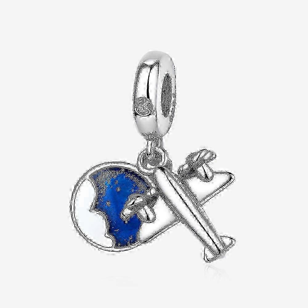 Ciondolo auto in argento 925 per braccialetti Pandora da donna in argento sterling