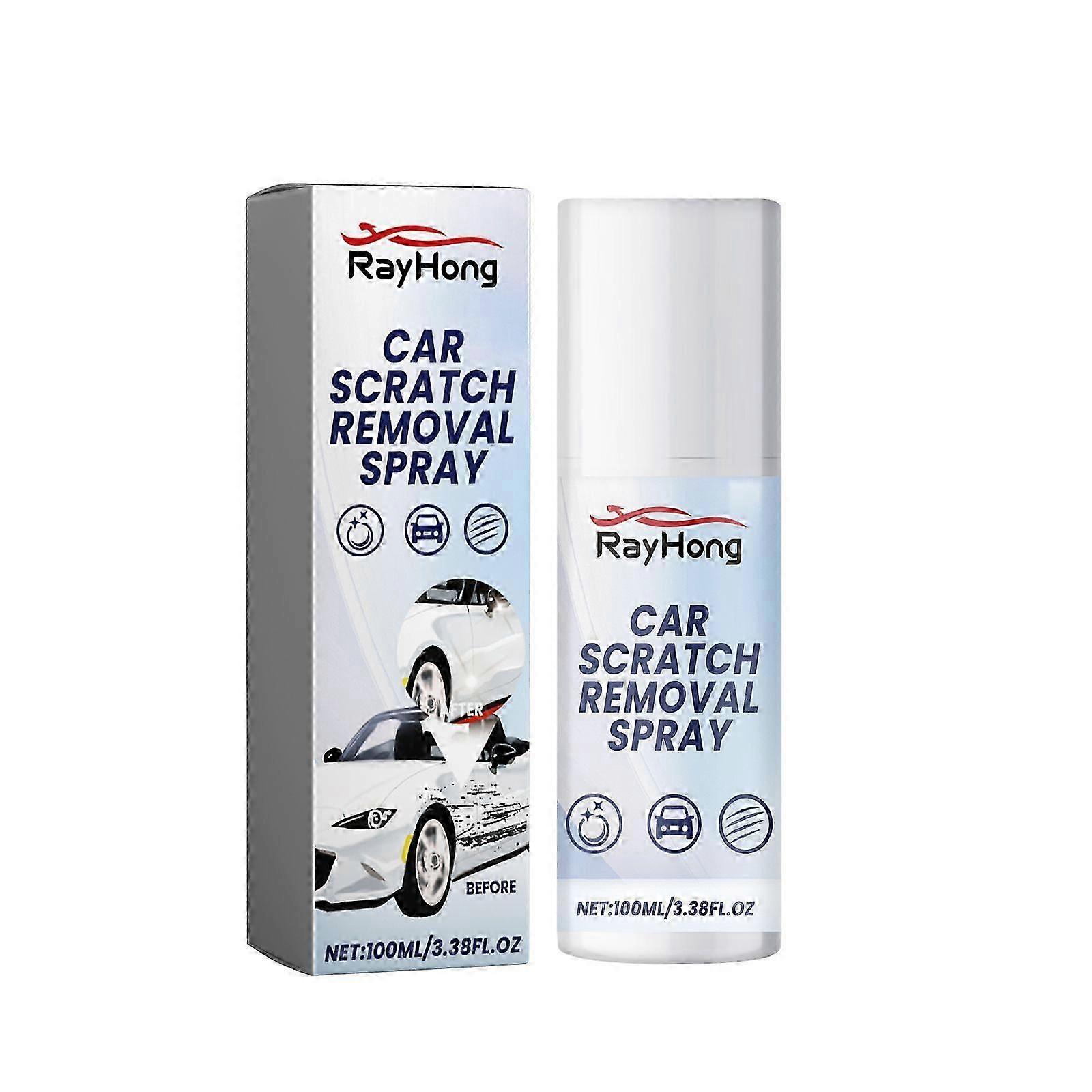 Car Scratch Removal Spray contain Water-Based Color Paste, Polymer Filled Resin, Additives