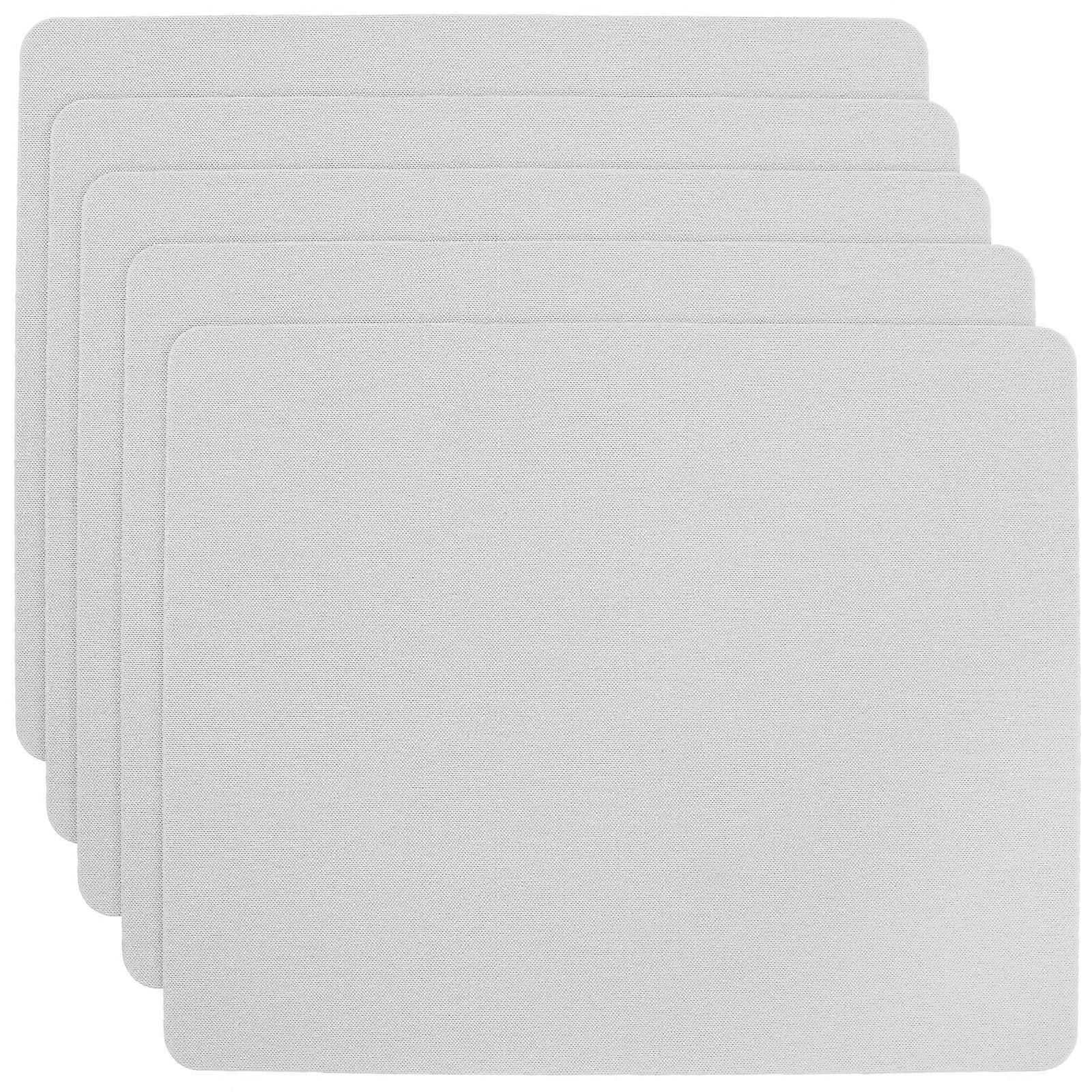 5pcs Blank Mouse Pads for Sublimation Computer Mouse Pads Cushions