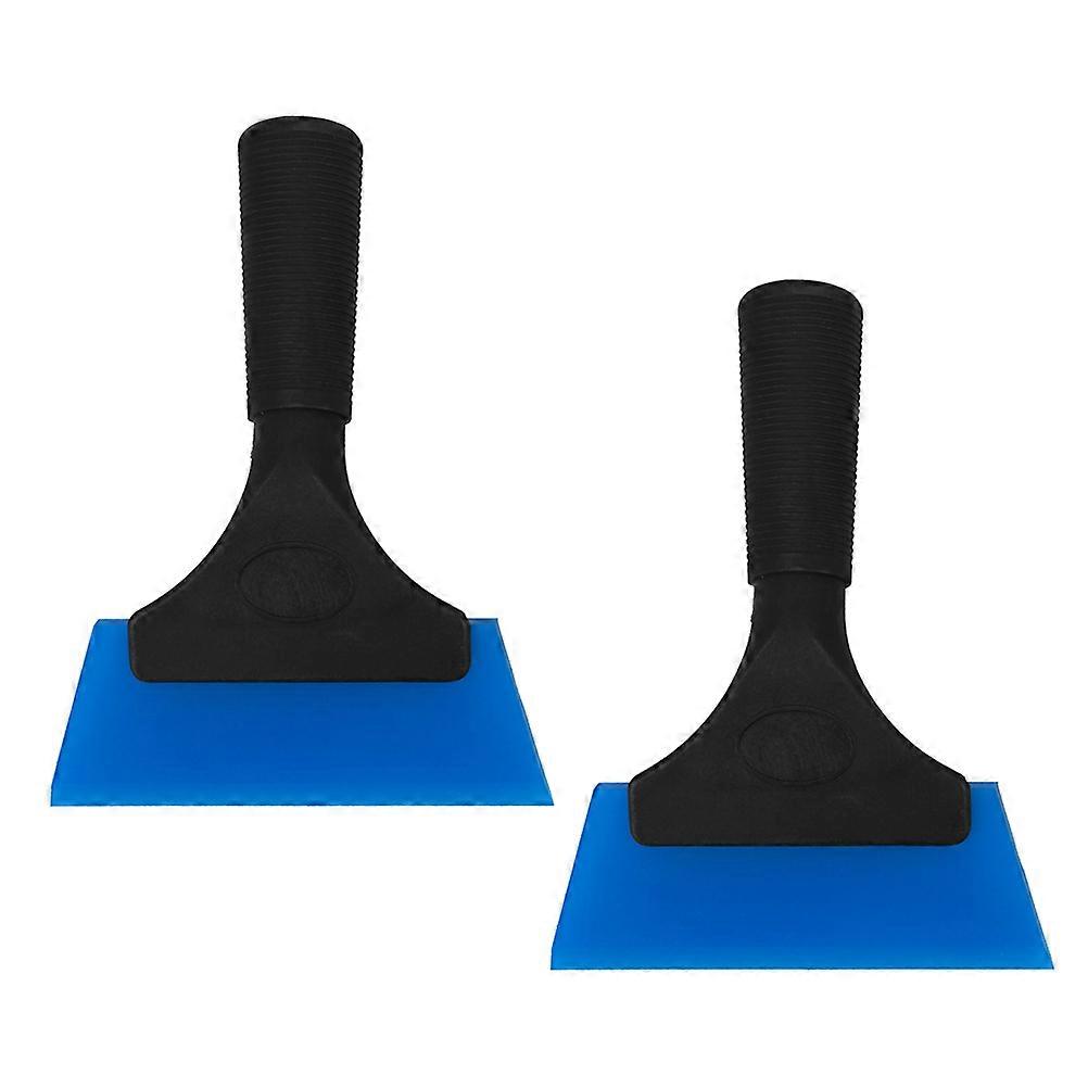 Plastic Car Squeegee for Window Cleaning Car Film Tool 2Pcs Blue