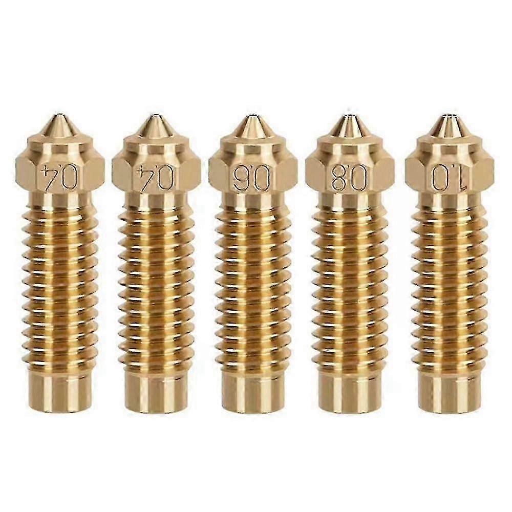 5Pcs compatible with Volcano Nozzles compatible with Neptune 4 Max/Plus Extruder Nozzle Printer Head Nozzles Hotend Extrude