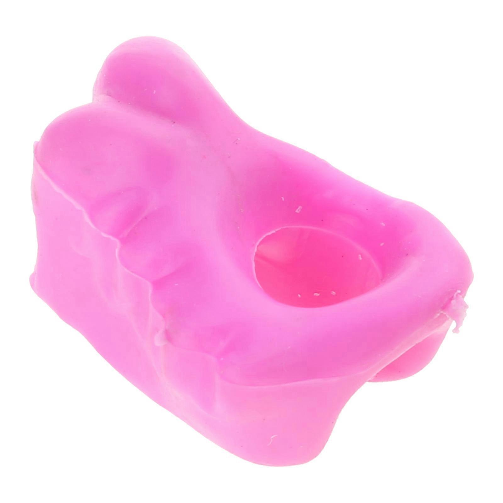 Silicone Violin Bows Grip Corrector Violin Training Device Violin Bows Holder 4 Strings Bows Grip Partner for Beginners  Red