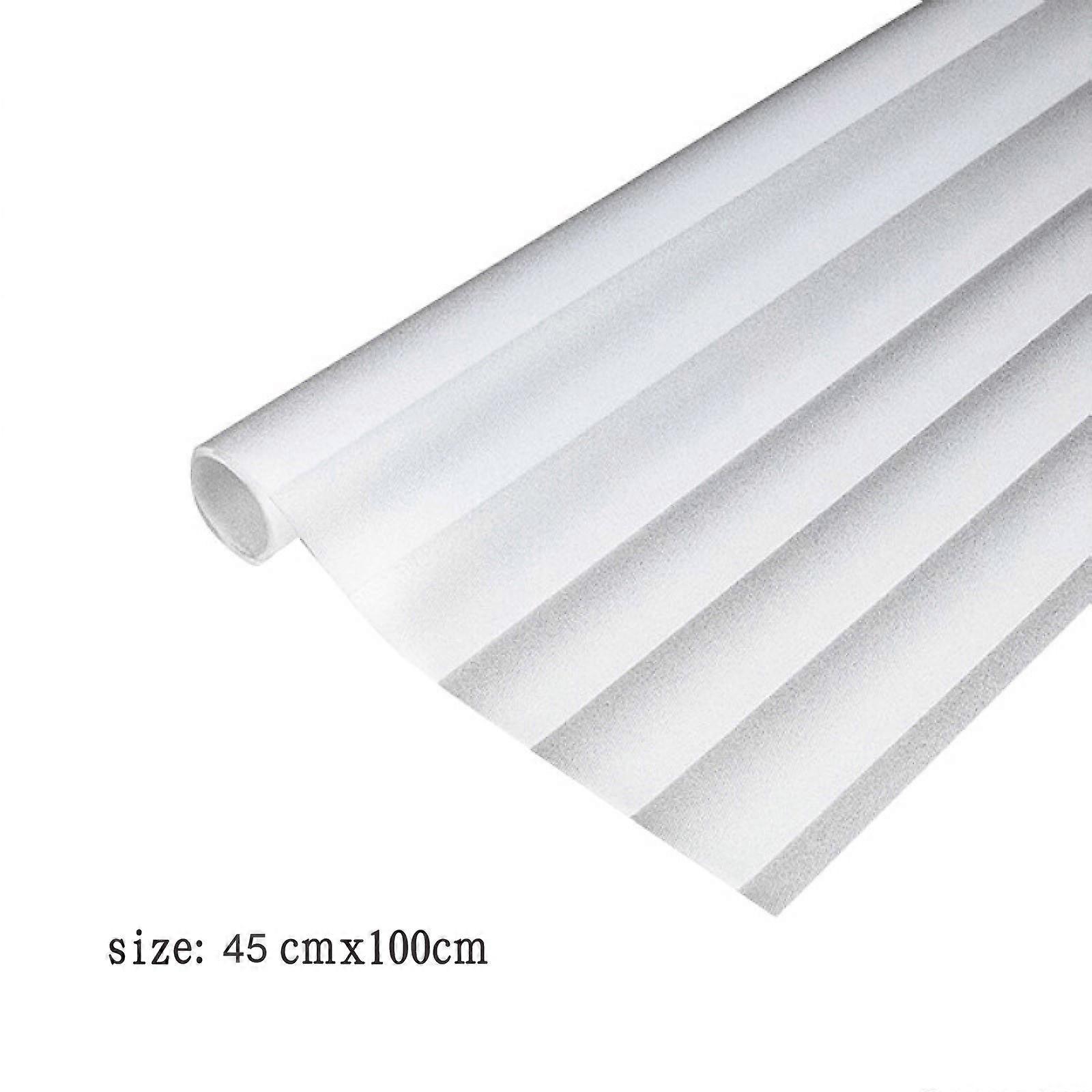 One-way Vision Horizontal Glass Shutter Privacy Window Film Static Glueless Window Stickers Light Transmitting Office Home Decor