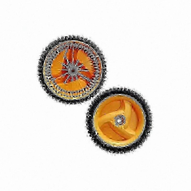 2-Pack Replacement Lawn Mower Wheels, 53-Tooth Drive Wheel Compatible with Multiple Brands and Models