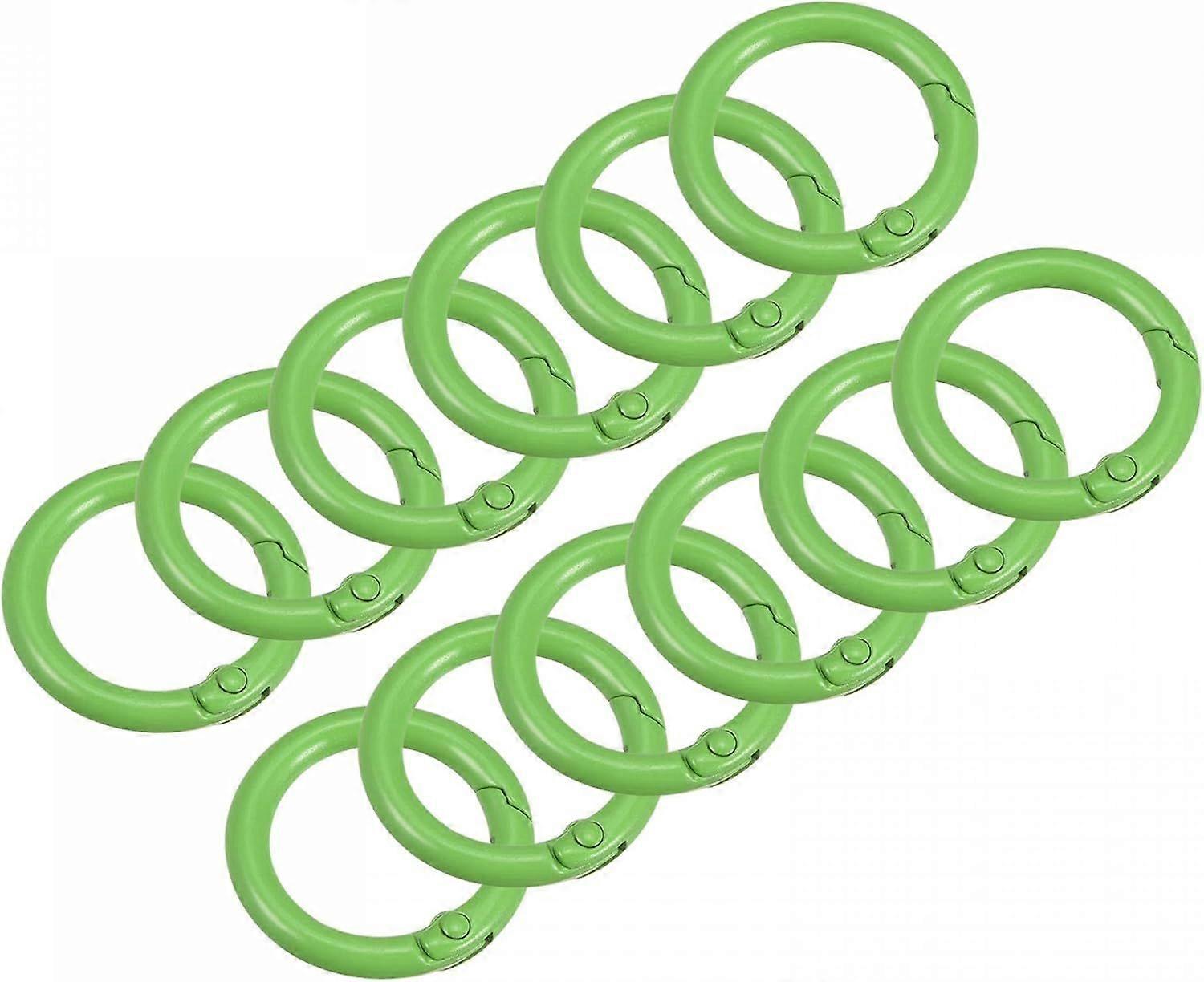 Round Spring O Rings, Trigger Buckle Snap for Bags, Purses, Keyrings