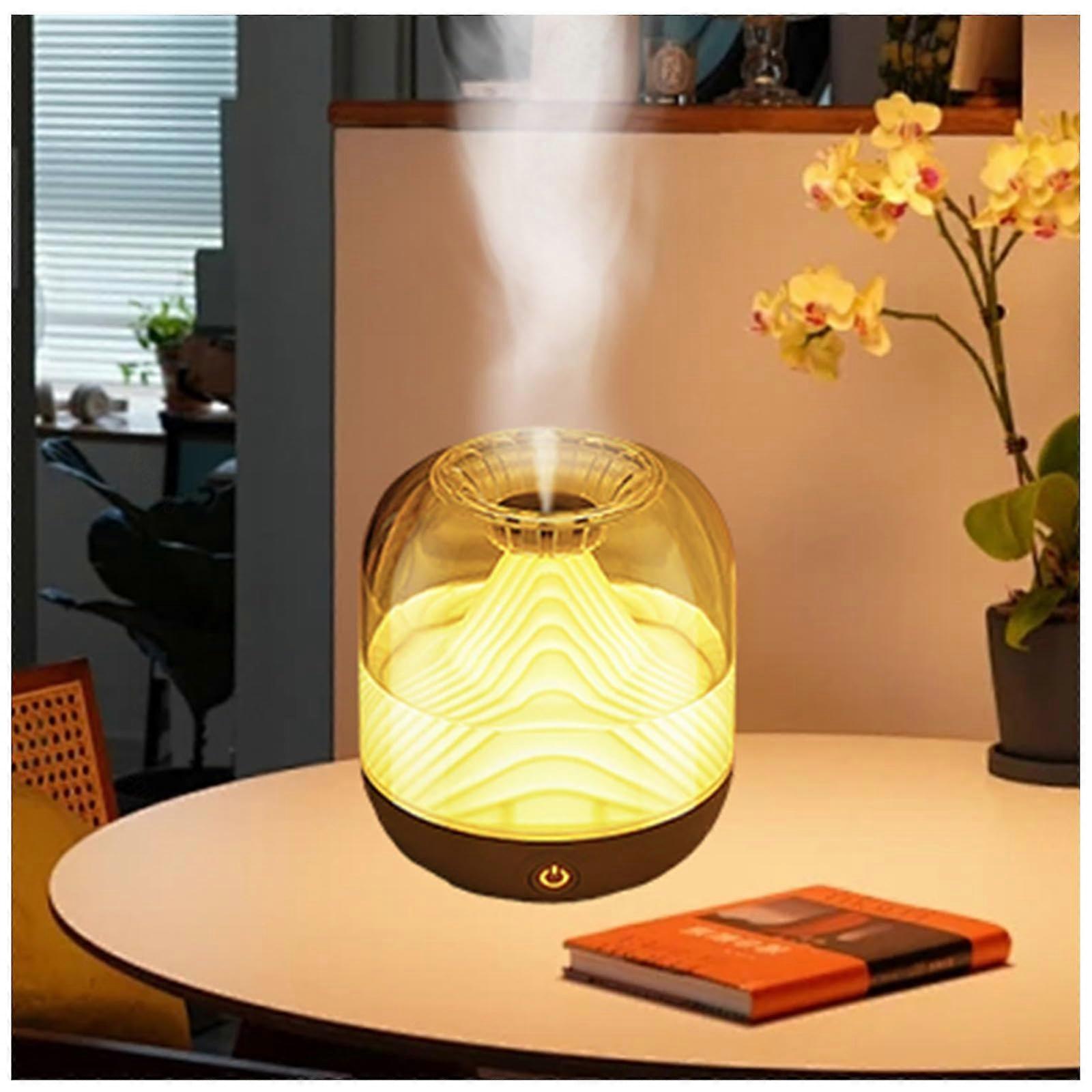 Humidifier 700ml USB Rechargeable Portable Ultra Quiet with Auto Shut Off for Bedroom Office White