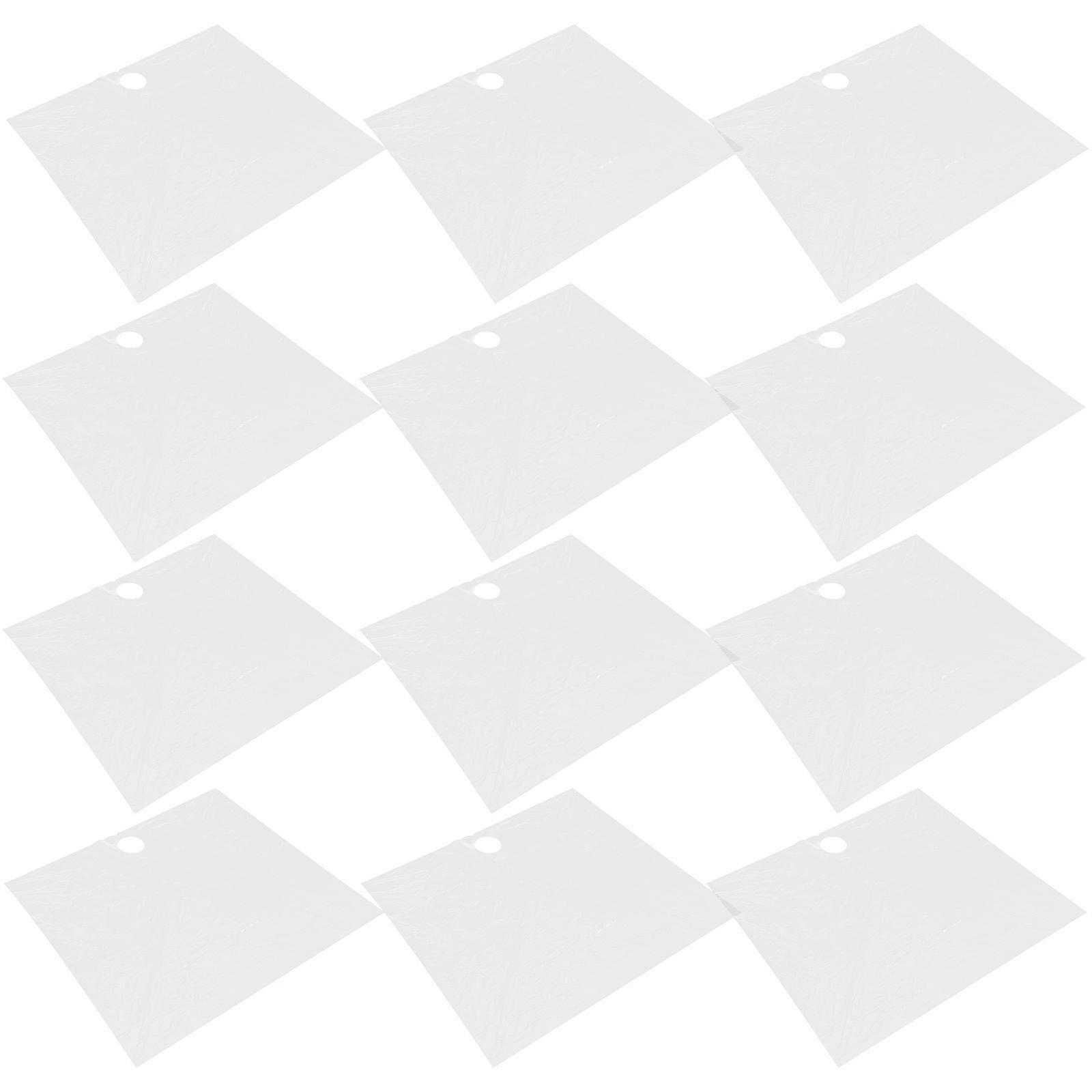 Beard Catcher Sink Cover Sheets for 20Pcs Disposable Transparent Pe