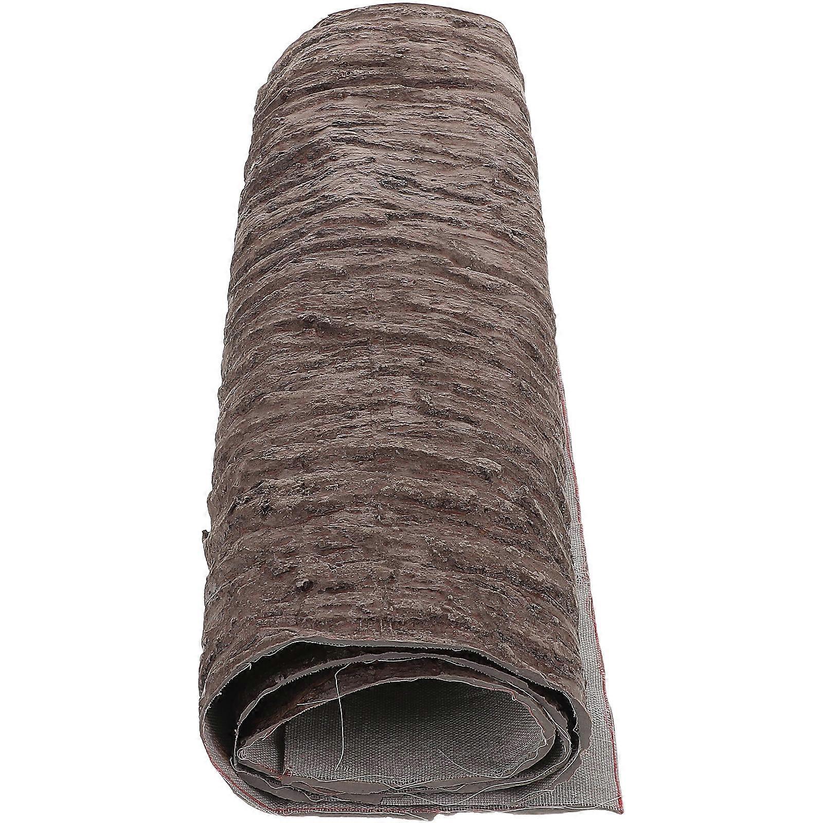 Realistic Tree Bark Artificial Bark Wrap for Decoration Multi Color PVC