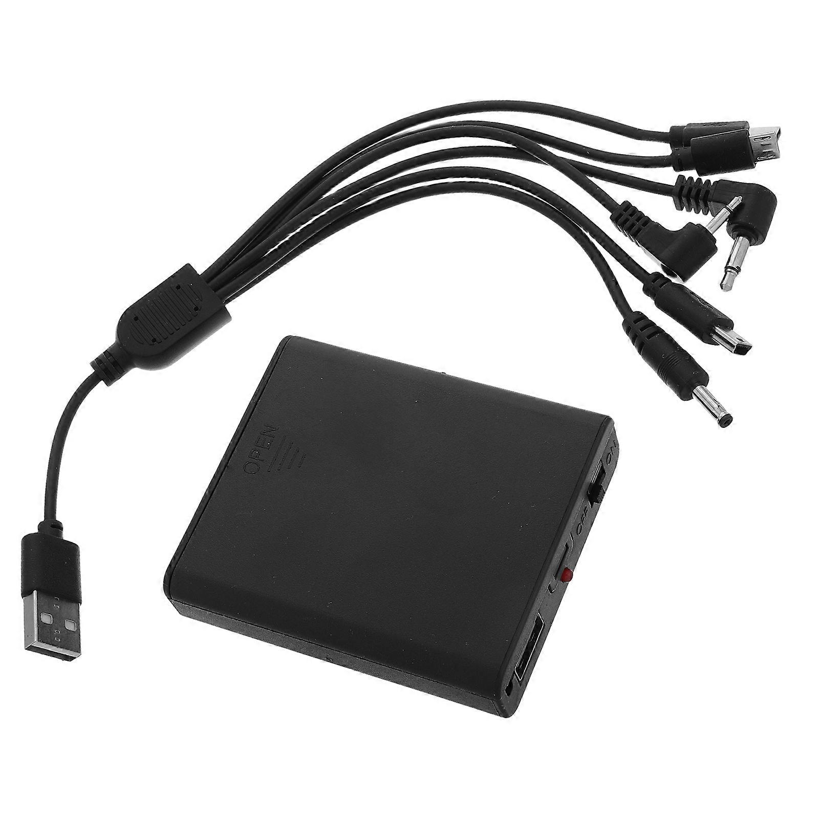 Emergency Black Battery Pack for External Power Supply Safe Box