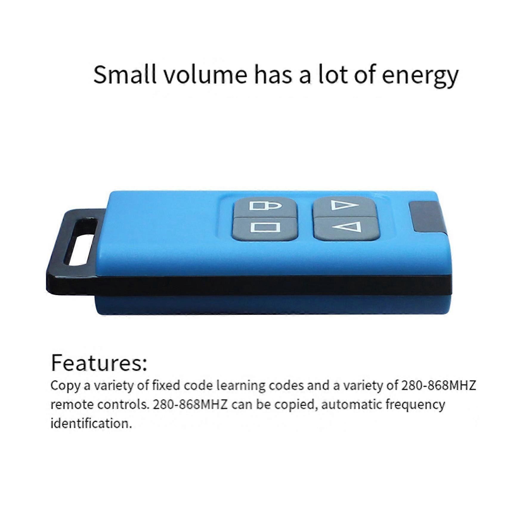 3X Universal Multi-Frequency Remote Control Duplicator 280-868MHZ Automatic Identification Frequency Suitable for Garage