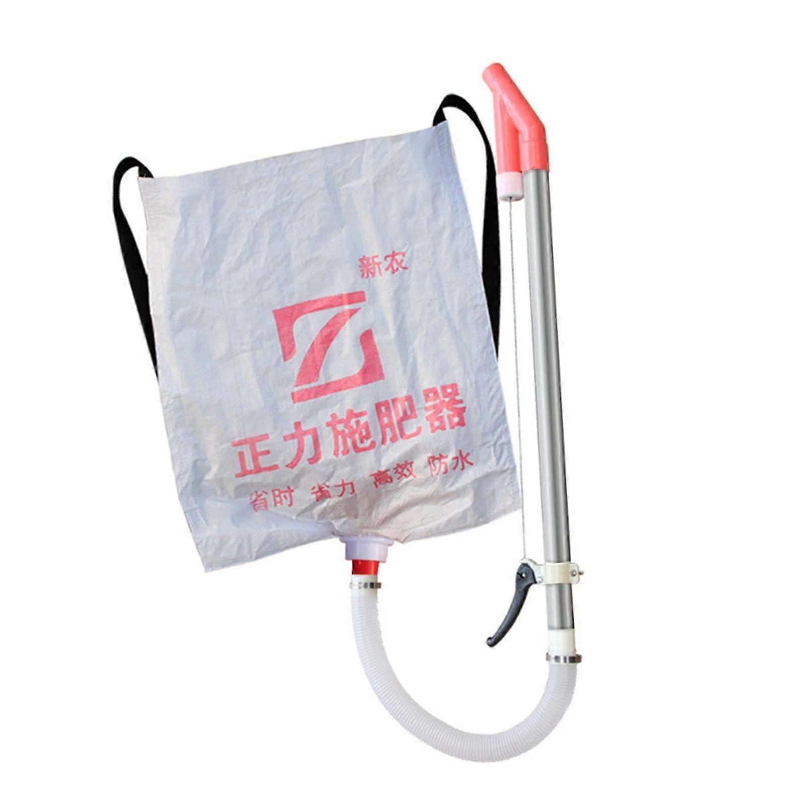 Backpack Fertilizer Spreader with 15kg Capacity for Lawn Garden Corn, Granular Manure Applicator