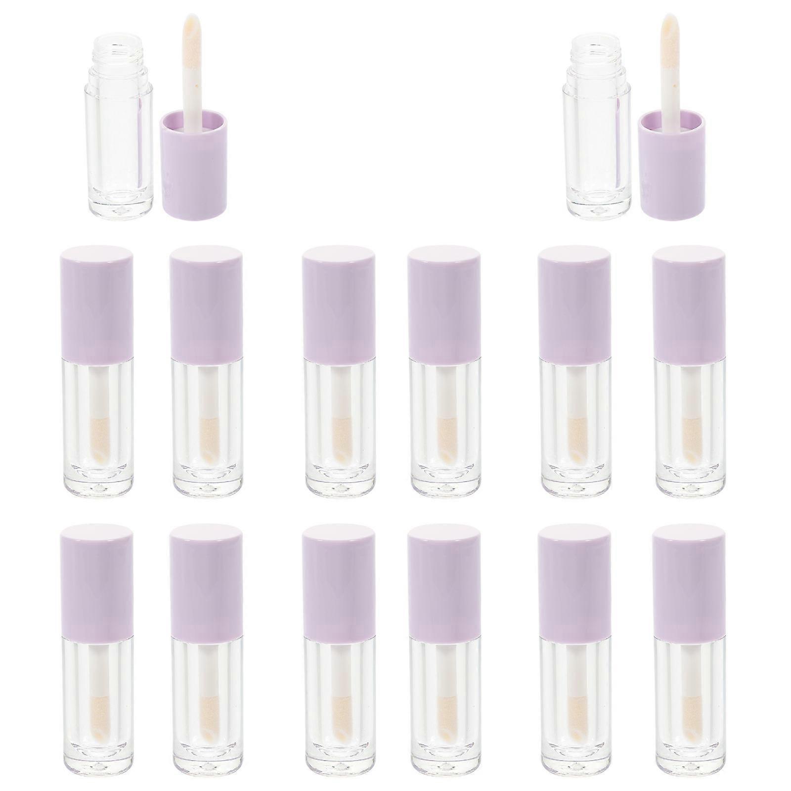 Lip Gloss Containers Clear Lip Gloss Tubes for Storage Use 14Pcs