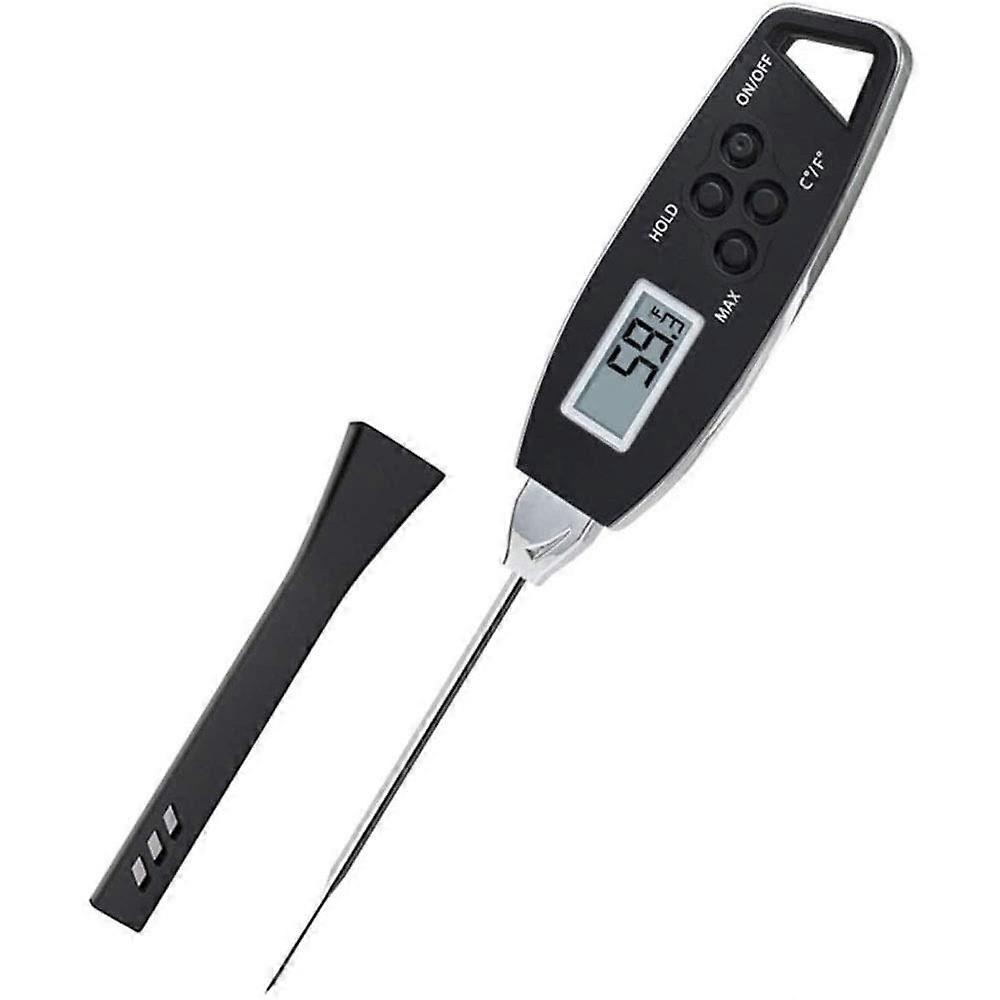 Digital Meat Thermometer Ultra Fast Waterproof with LED Backlight for BBQ Grill Kitchen Cooking