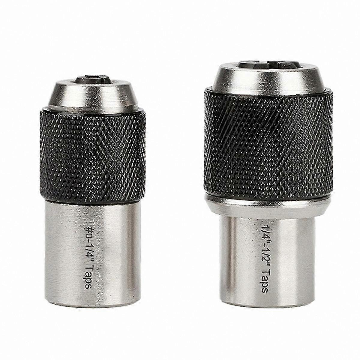 2-Pack Tap Socket Set with Adjustable Jaws for Taps, Reamers, and Screw Extractors
