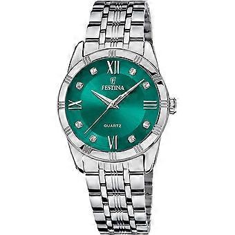 Montre femme Festina en acier inoxydable argenté F16940/F