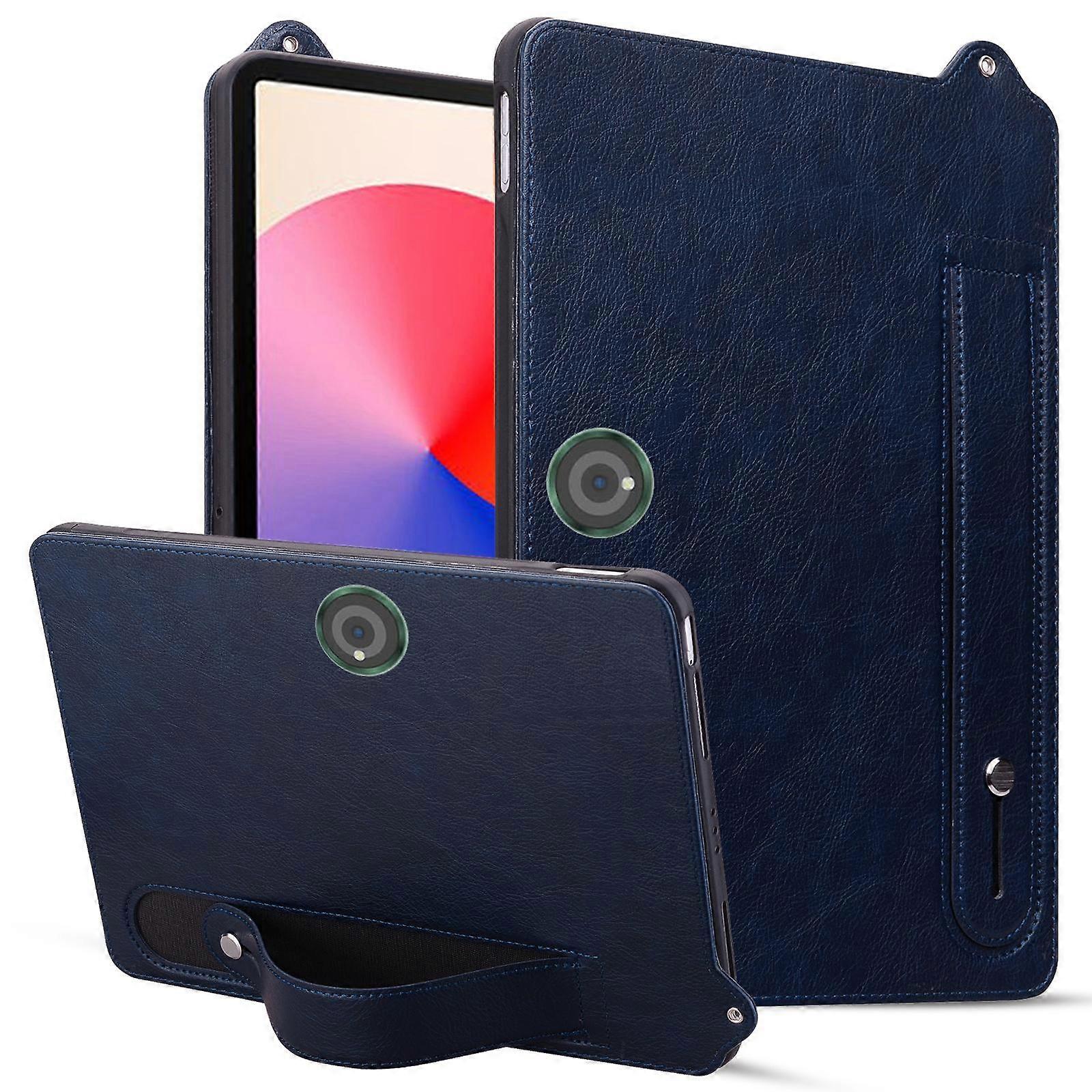 For OnePlus Pad/Oppo Pad 2 Tablet Case Hand Strap Kickstand Leather Cover