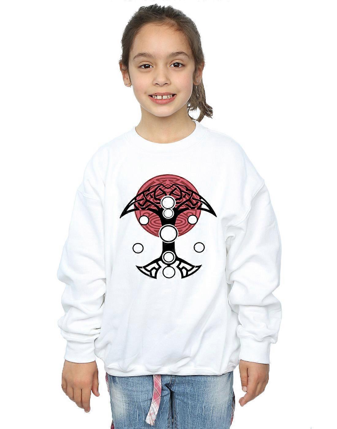 Marvel Girls Thor Love And Thunder Circles Sweatshirt