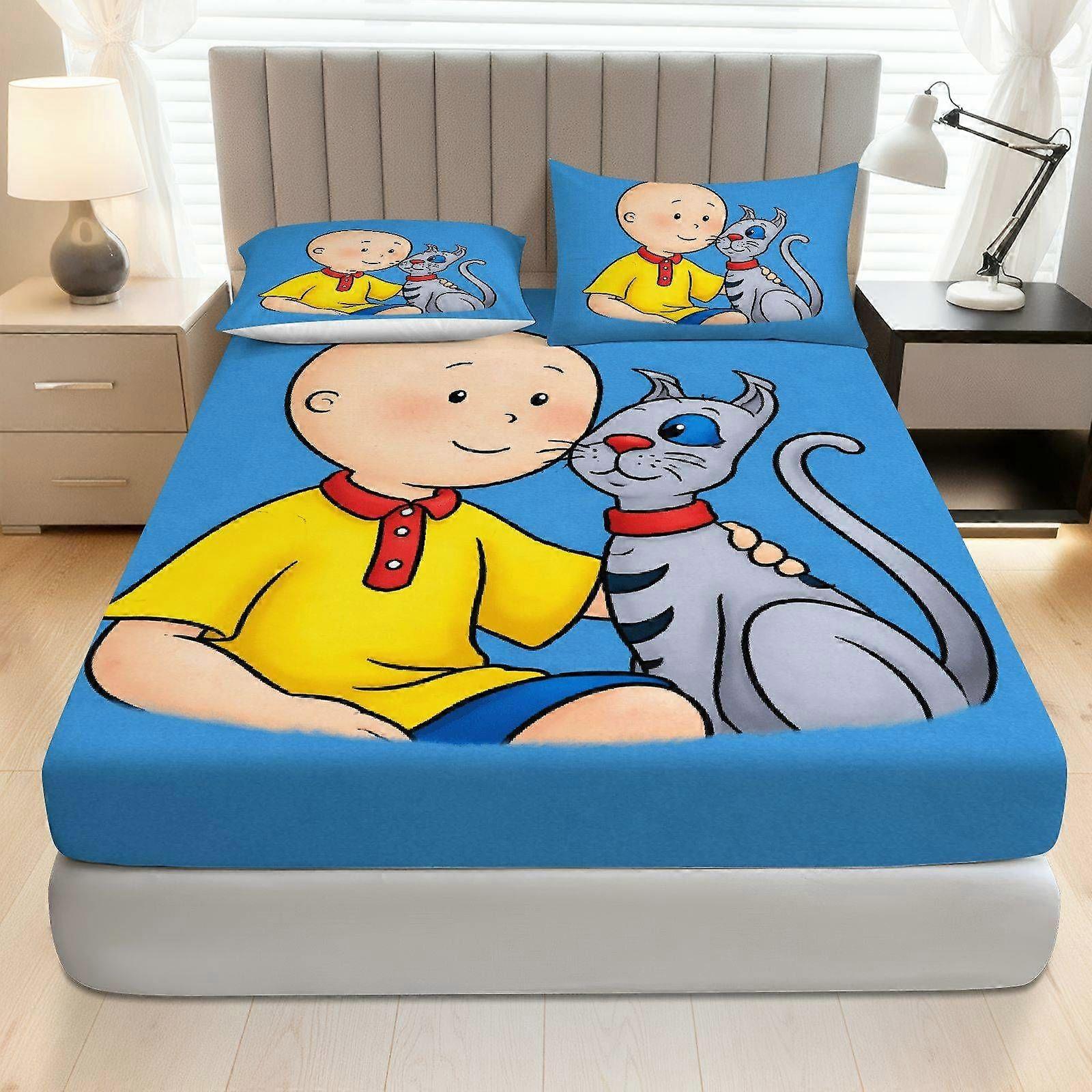 3pcs Friend Fitted Sheet Set  Coreless Friendship Theme
