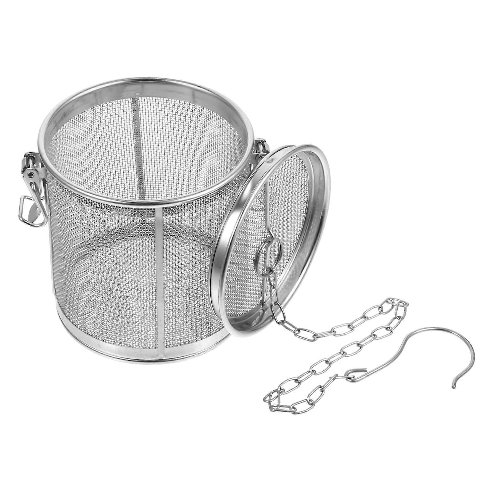 Stainless Steel Tea Infuser and Spice Strainer Large Capacity Reusable Filter Basket for Cooking