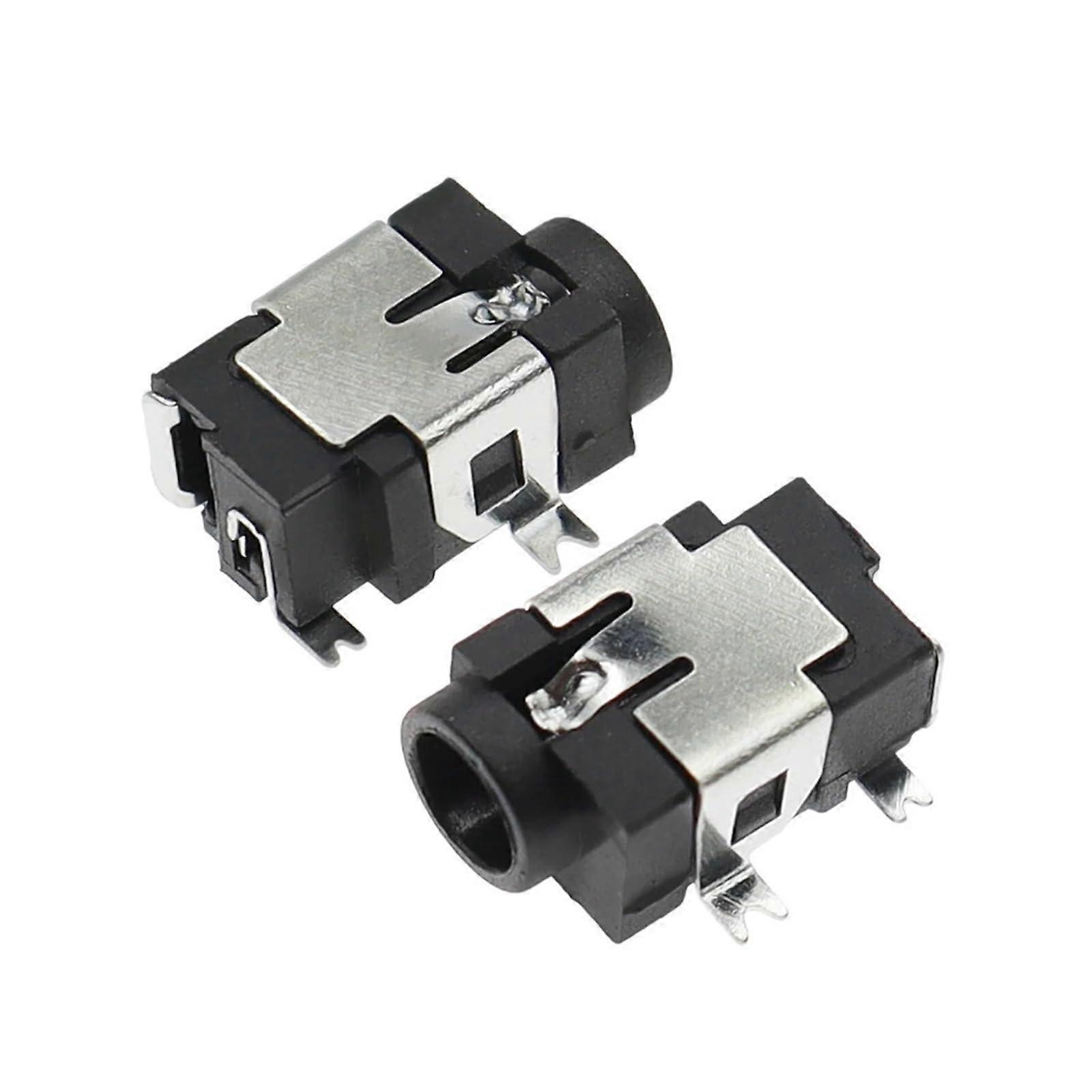 10PCS DC Power Jack Connector Female Panel Mount 3.5mm x 1.35mm DC031A Secure Fit