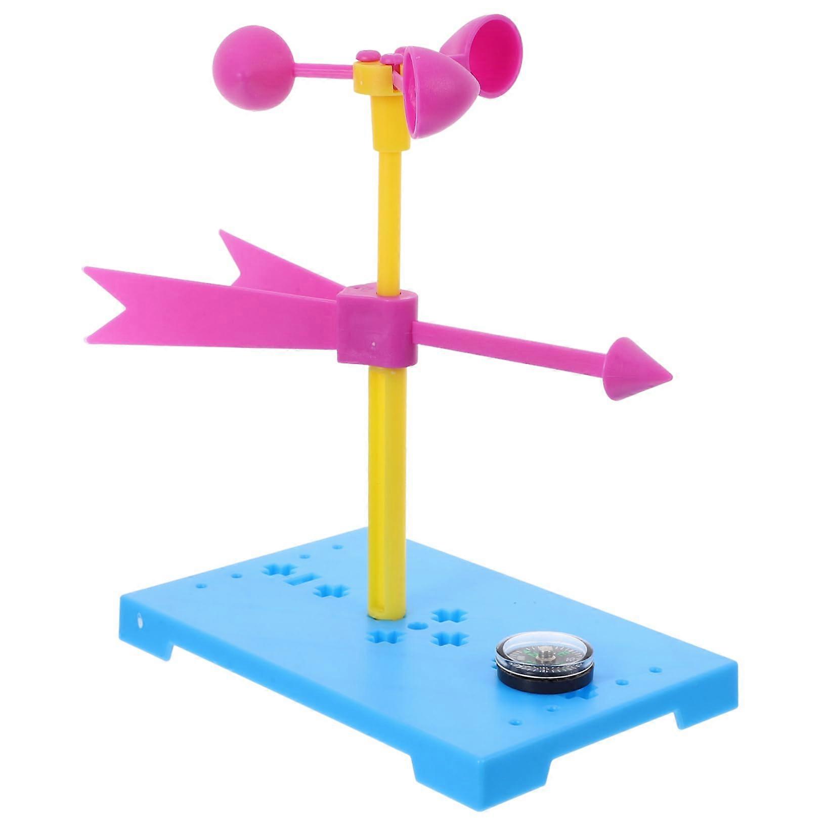 Educational Weather Station Kit with Complete Wind Vane Set for Interactive STEM Classroom Learning