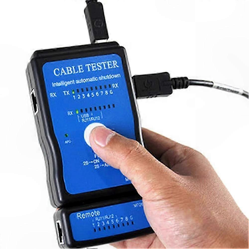 Smart RJ11 RJ45 Network Cable Tester Tool