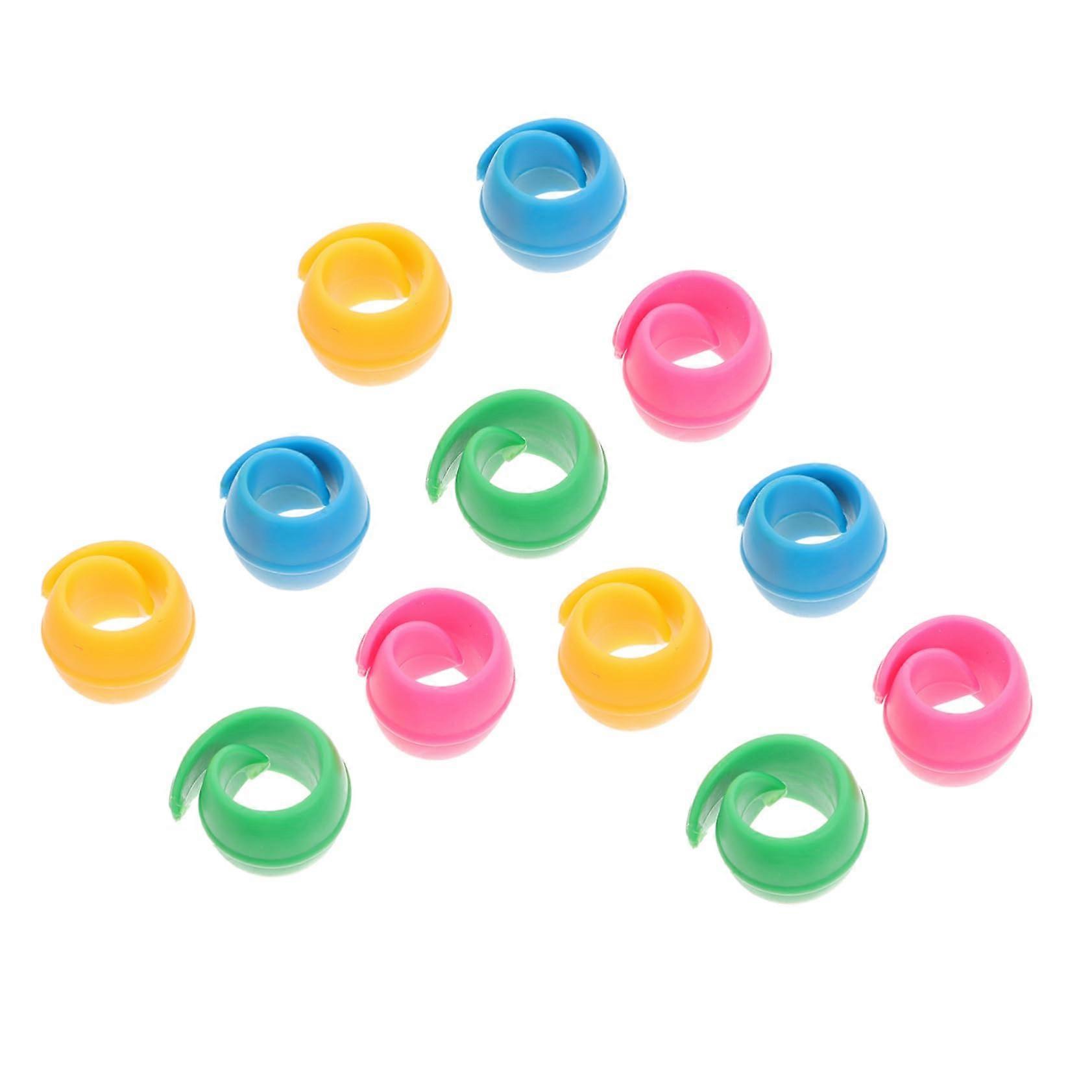 100pcs Silicone Bobbin Holder Clips Prevent Thread Unwinding and Organize Sewing Bobbins