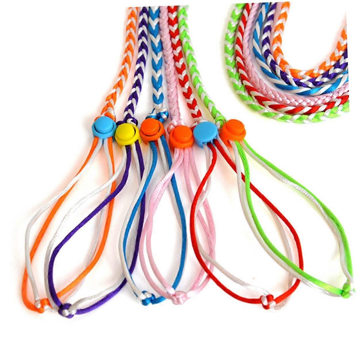 Hamster Harness and Leash Adjustable Soft Rope for Small Animals Secure Walking Control 1.4m