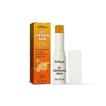 Eelhope orange moisturizing lip balm - hydrates, removes dead skin, prevents chapped lips & fine lines for for daily skin care daily care