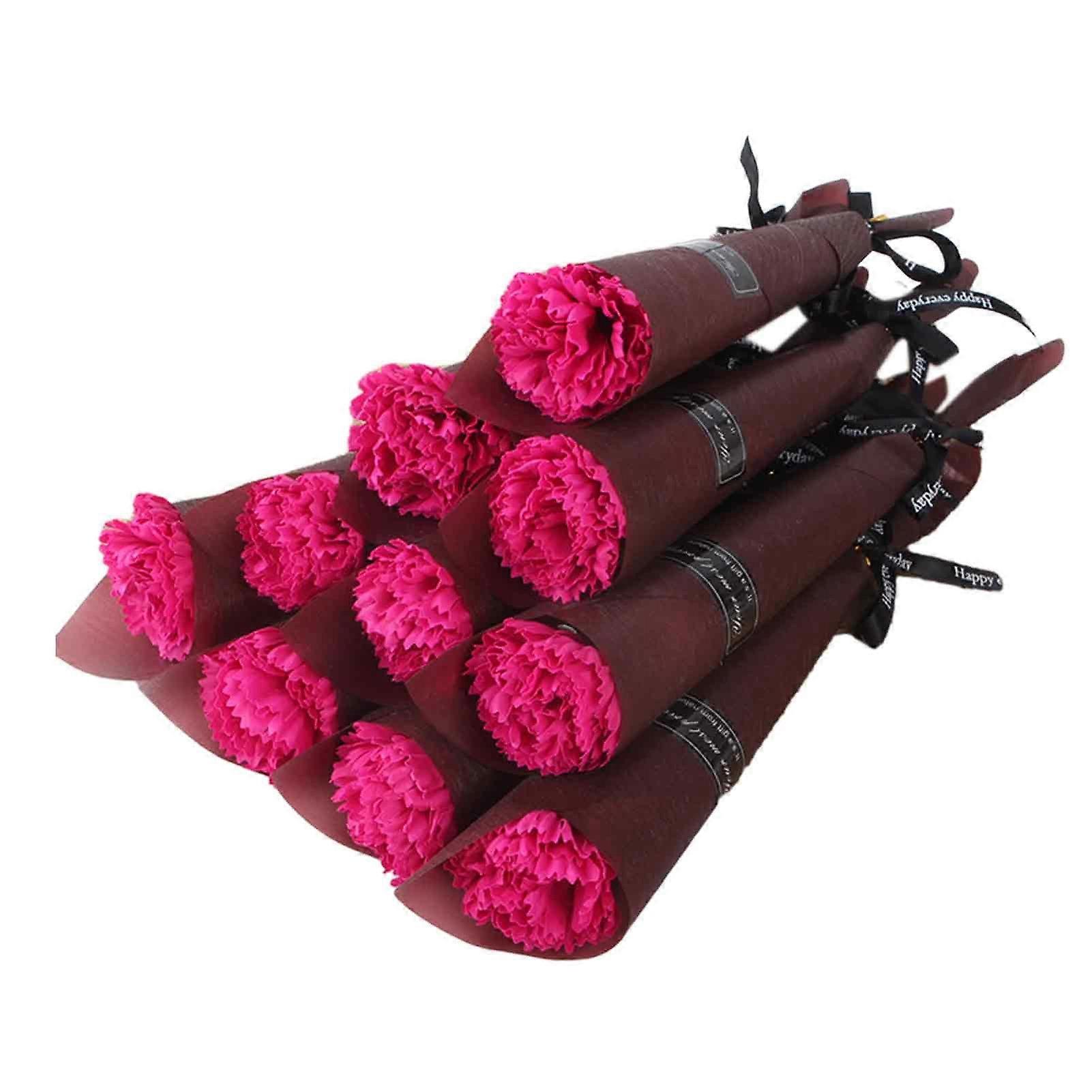 Durable Soap Carnation with Realistic and Fragrant