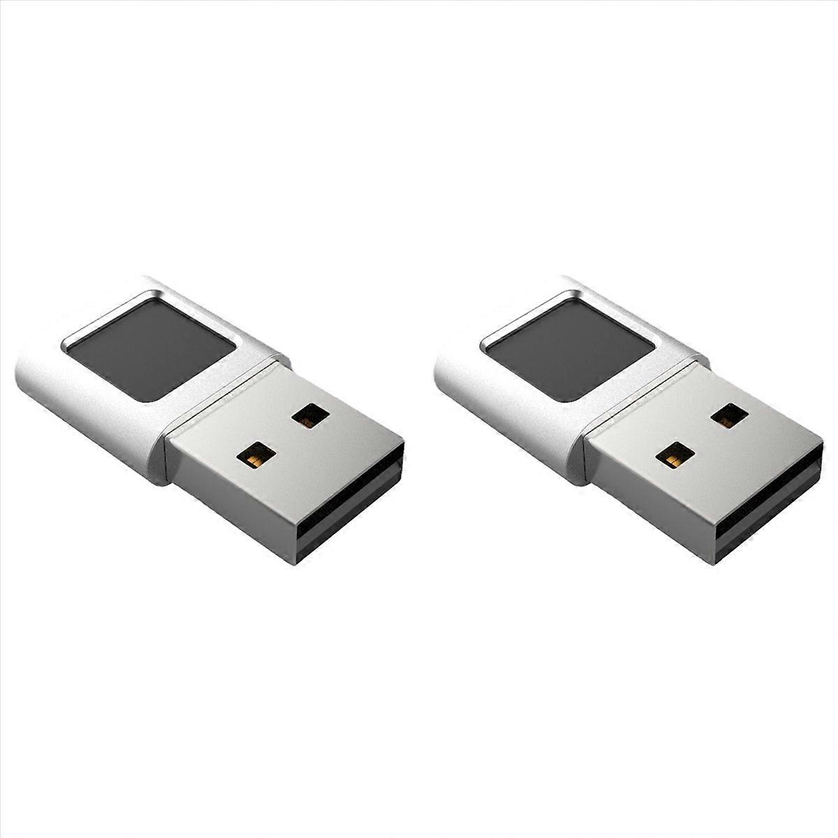 2X USB Fingerprint Reader Module Device Biometric Scanner for 10 Laptops Key USB Interface