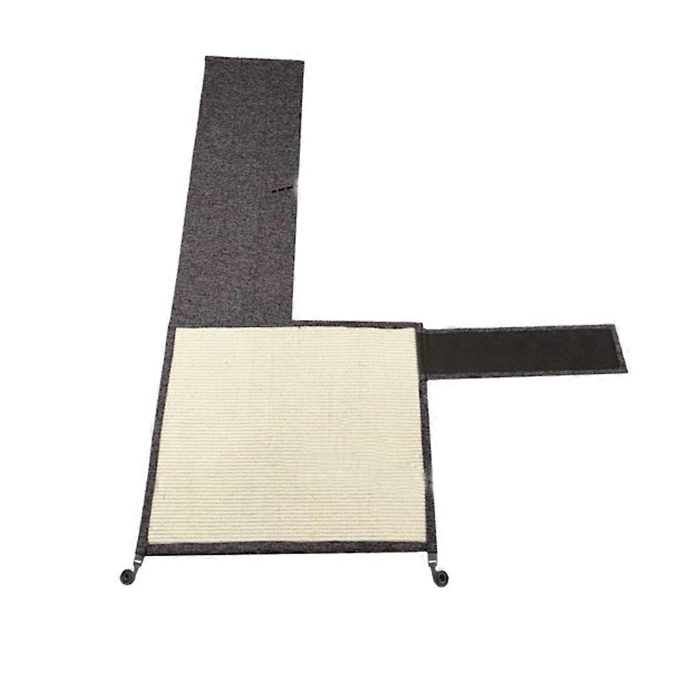 Cat Scratch Mat Cat Scratcher Protector for Sofa 2Pcs Durable Beige Pad