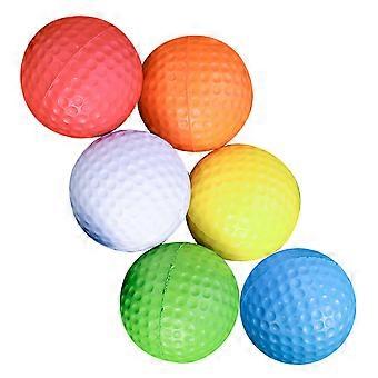 Practice Balls Flexible PU Golfballs for Training Indoor Practice 12Pcs